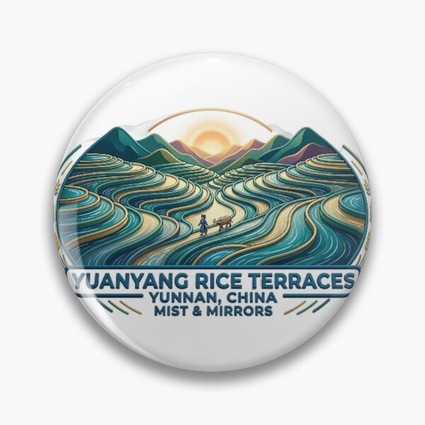 Item preview, YUANYANG RICE TERRACES, YUNAN designed and sold by likbatonboot.