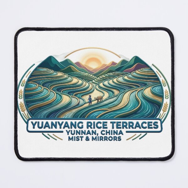 Item preview, YUANYANG RICE TERRACES, YUNAN designed and sold by likbatonboot.