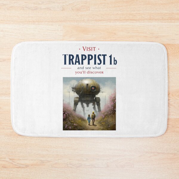 Item preview, Advert for Interplanetary Vacation on Trappist 1b  designed and sold by Radioactive Monkey Club.