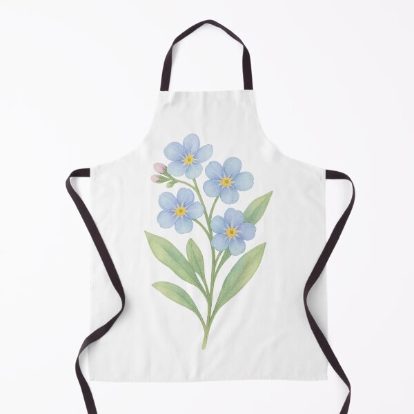 Item preview, “I Love You – Romantic Forget-Me-Not Watercolor Illustration” designed and sold by best-2025.