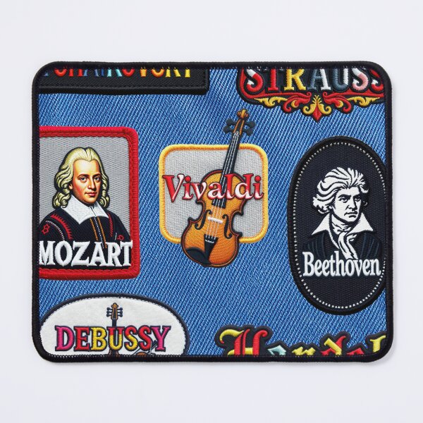 Item preview, Classical Music Patches. designed and sold by Radioactive Monkey Club.