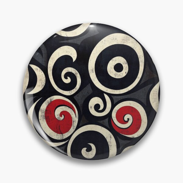 Item preview, New Zealand Māori Paua Pattern Koru Design 867 designed and sold by GrinGalore.