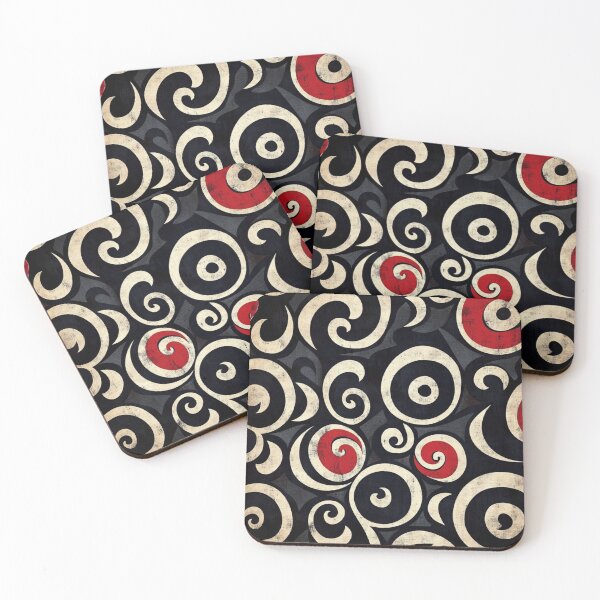 Item preview, New Zealand Māori Paua Pattern Koru Design 867 designed and sold by GrinGalore.