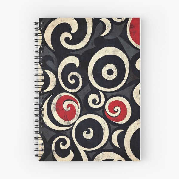 Item preview, New Zealand Māori Paua Pattern Koru Design 867 designed and sold by GrinGalore.