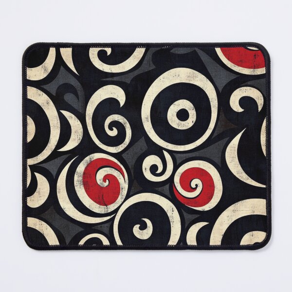 Item preview, New Zealand Māori Paua Pattern Koru Design 867 designed and sold by GrinGalore.
