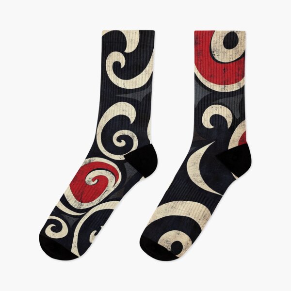 Item preview, New Zealand Māori Paua Pattern Koru Design 867 designed and sold by GrinGalore.