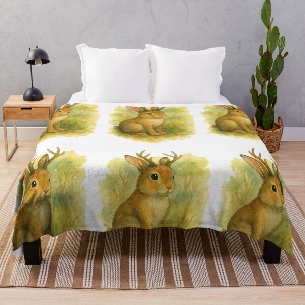Item preview, Jackaloo Watercolor Art – Gentle Forest Creature Poster designed and sold by best-2025.