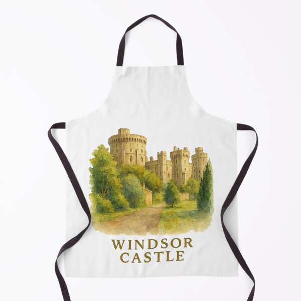 Item preview, Windsor Castle Watercolor Poster – British Heritage Art Print designed and sold by best-2025.