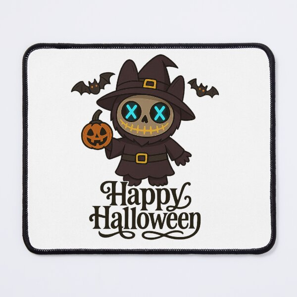 Item preview, Labubu Witch – Happy Halloween Cute Spooky T-Shirt Design designed and sold by best-2025.