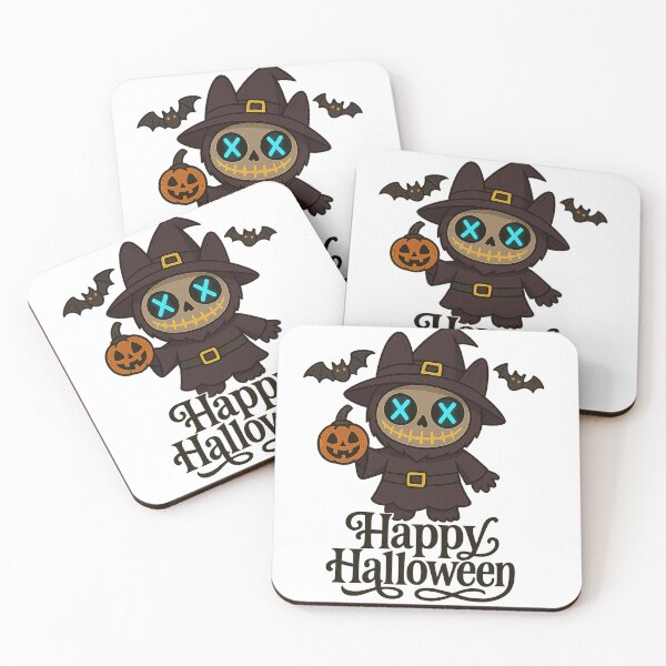 Item preview, Labubu Witch – Happy Halloween Cute Spooky T-Shirt Design designed and sold by best-2025.