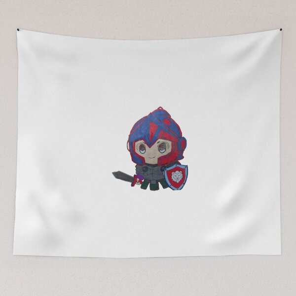 Item preview, Little Hero Red and Blue Paladin designed and sold by Sketchmultivers.
