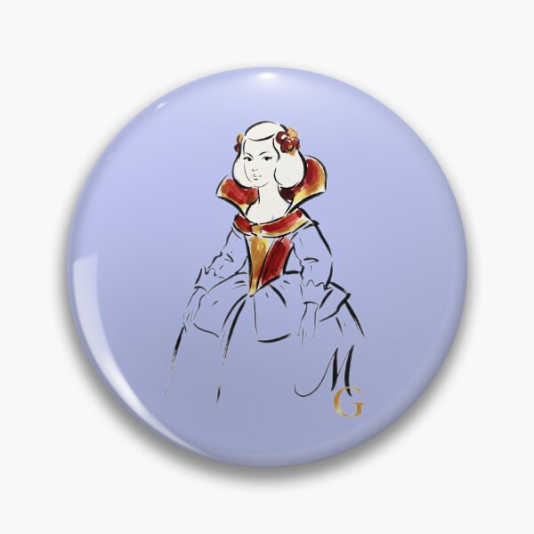 Item preview, Infanta Margarita from Velázquez's painting 'Las Meninas.' designed and sold by Natalia-Vlad.