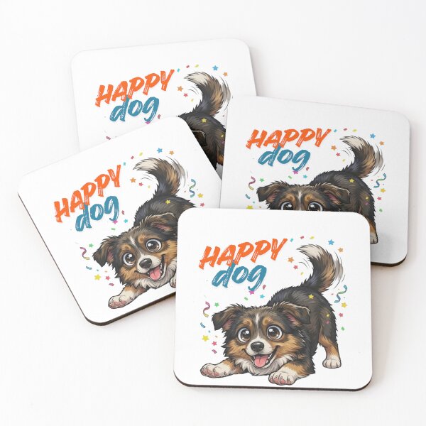 Item preview, Happy Dog designed and sold by pongskiepongs.