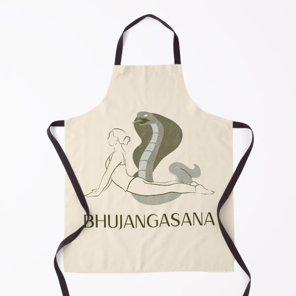 Item preview, Cobra Yoga Pose Bhujangasana – Snake Inspired Spiritual Yoga Design designed and sold by WellspringXflow.