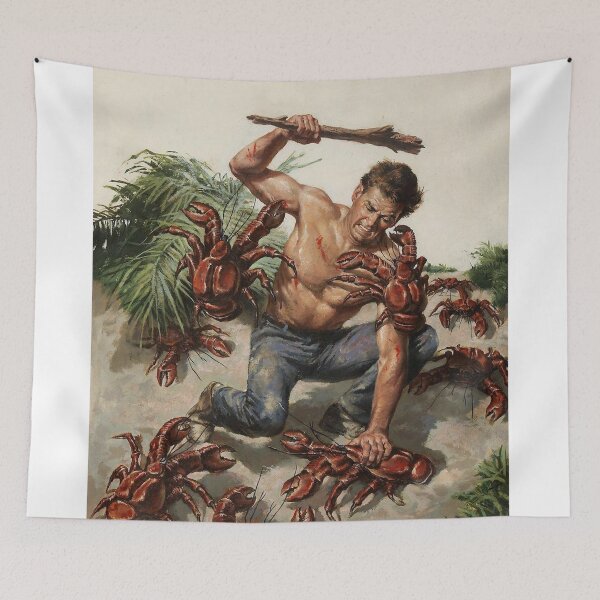 Item preview, War Against Crabkind designed and sold by joerogan.