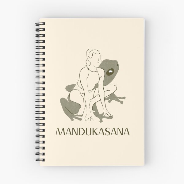 Item preview, Frog Yoga Pose Mandukasana – Deep Stretch Meditation Yoga Design designed and sold by WellspringXflow.