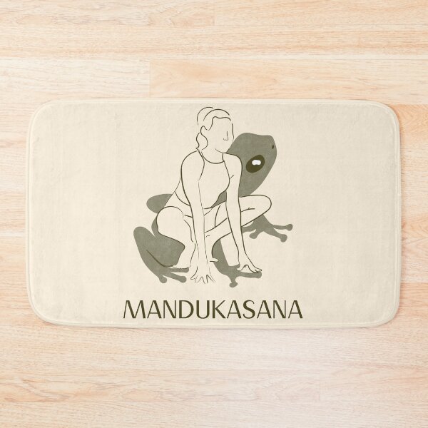 Item preview, Frog Yoga Pose Mandukasana – Deep Stretch Meditation Yoga Design designed and sold by WellspringXflow.