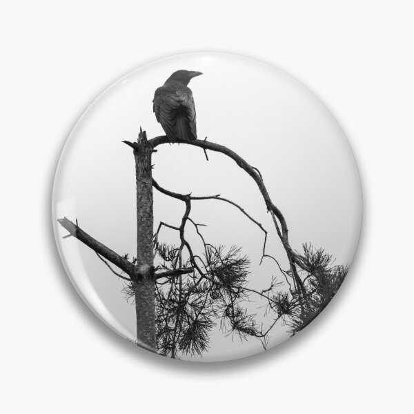 Item preview, Solitary common Raven (Corvus corax) designed and sold by Stephen Jarman.