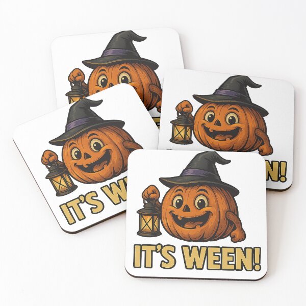 Item preview, It’s Ween! Funny Cute Pumpkin with Lantern - Halloween T-Shirt Design designed and sold by best-2025.