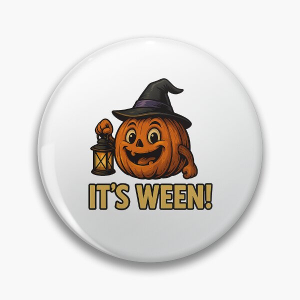 Item preview, It’s Ween! Funny Cute Pumpkin with Lantern - Halloween T-Shirt Design designed and sold by best-2025.