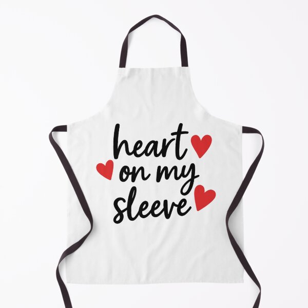 Item preview, I Wear My Heart On My Sleeve - Minimalist Love Quote Design designed and sold by best-2025.