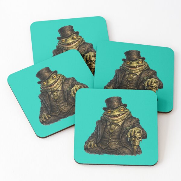 Item preview, An evil toad in Victorian costume designed and sold by FroggyOnly.