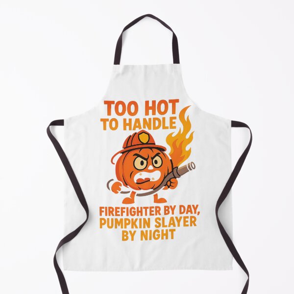 Item preview, Too Hot to Handle – Funny Firefighter Halloween Pumpkin Design designed and sold by best-2025.