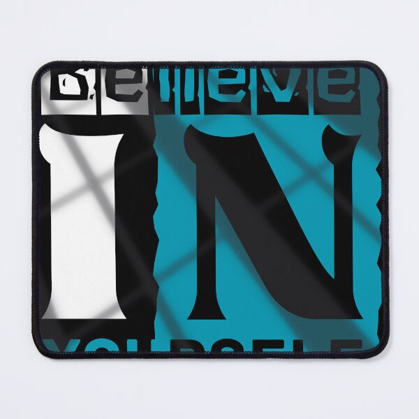Item preview, Believe In Yourself - Urban Ransom Note Typography designed and sold by PACS0011.