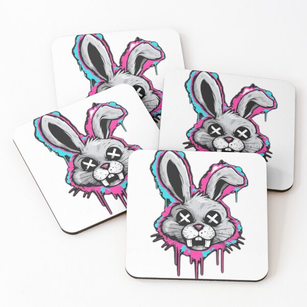 Item preview, Urban Street Art Rabbit Sticker designed and sold by Artifyhub55.