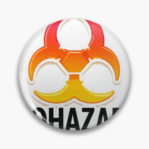 Item preview, Biohazard Warning Symbol – Yellow Red Orange Hazard Design designed and sold by AENAcharms.