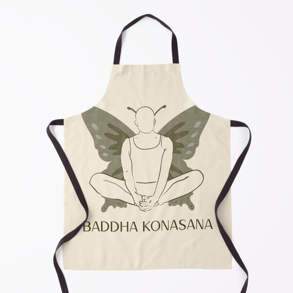 Item preview, Postura de yoga de mariposa Baddha Konasana - Diseño de yoga de meditación pacífica designed and sold by WellspringXflow.