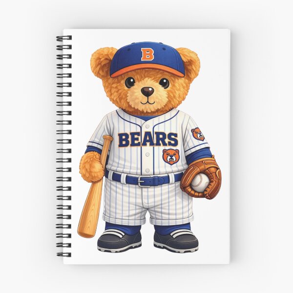 Item preview, Cute Baseball Teddy Bear - Sporty "Bears" Team Mascot Graphic designed and sold by CuteBear87.