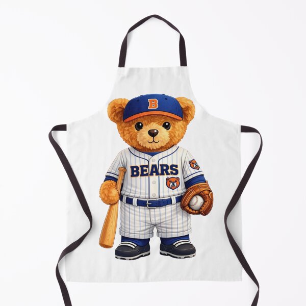 Item preview, Cute Baseball Teddy Bear - Sporty "Bears" Team Mascot Graphic designed and sold by CuteBear87.