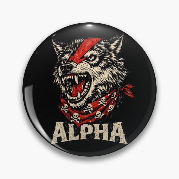 Item preview, Alpha Wolf – Fierce Wild Predator designed and sold by SidTastic .