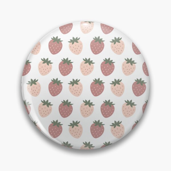 Item preview, Cute boho strawberry design, Seamless minimalist art in pastel colors designed and sold by LeedsArtStudio.
