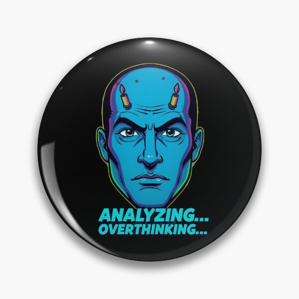 Item preview, Analyzing Overthinking Funny Trader Face Shirt designed and sold by KapiPrint.