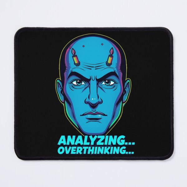 Item preview, Analyzing Overthinking Funny Trader Face Shirt designed and sold by KapiPrint.