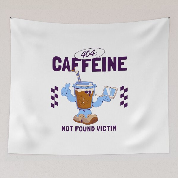 Item preview, 404 : caffeine not found victim designed and sold by Peerless-Prime.