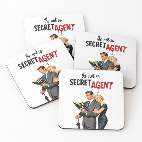 Item preview, The Not So Secret Agent designed and sold by Radioactive Monkey Club.