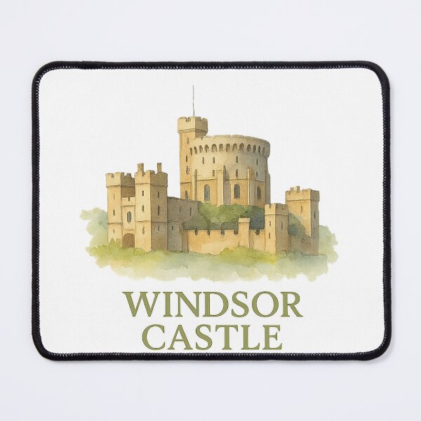 Item preview, Windsor Castle Watercolor designed and sold by best-2025.