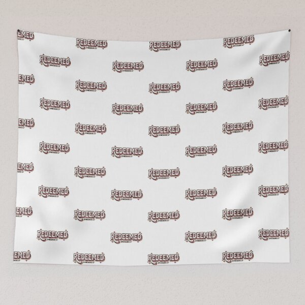 Item preview, Redeemed Christian Bible Verse Ephesians 1:7 Faith Design designed and sold by HahaHandlesHub.