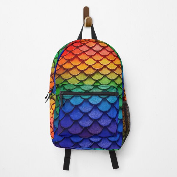 Item preview, Red,Green and Blue Shading Arches Scales Pattern. designed and sold by Giulivo Store Graphic.