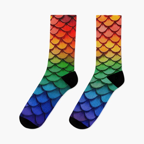 Item preview, Red,Green and Blue Shading Arches Scales Pattern. designed and sold by Giulivo Store Graphic.