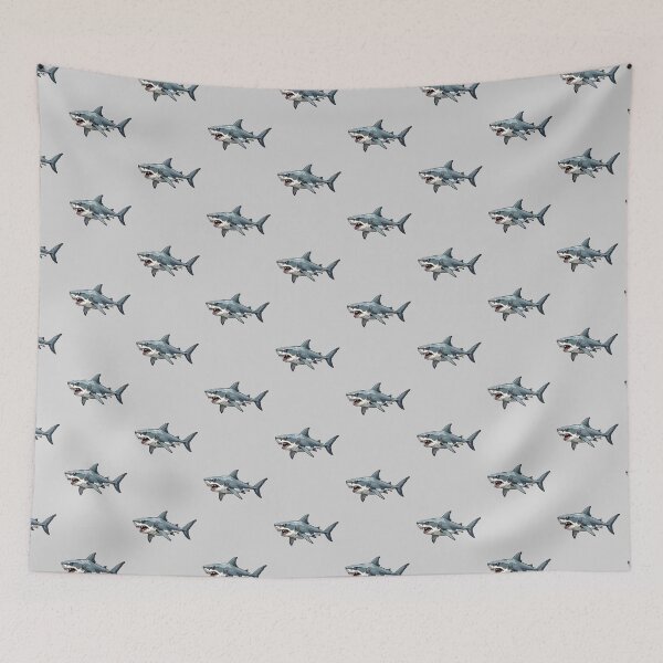 Item preview, Great White Shark angry beast designed and sold by pixeldizajn.