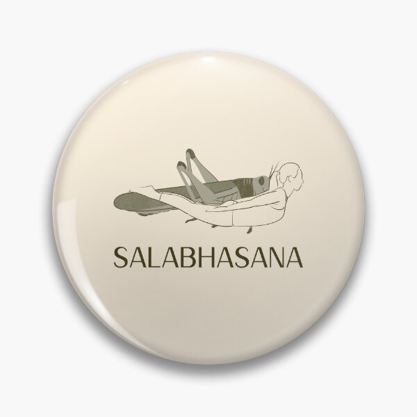 Item preview, Locust Yoga Pose Salabhasana – Strength and Balance Yoga Design designed and sold by WellspringXflow.