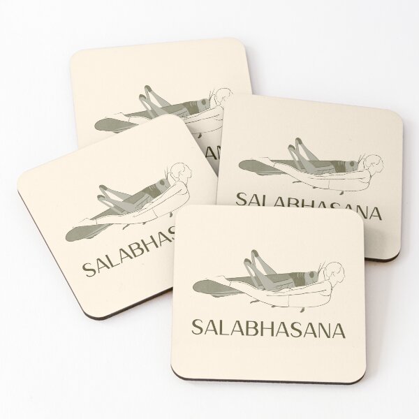 Item preview, Locust Yoga Pose Salabhasana – Strength and Balance Yoga Design designed and sold by WellspringXflow.
