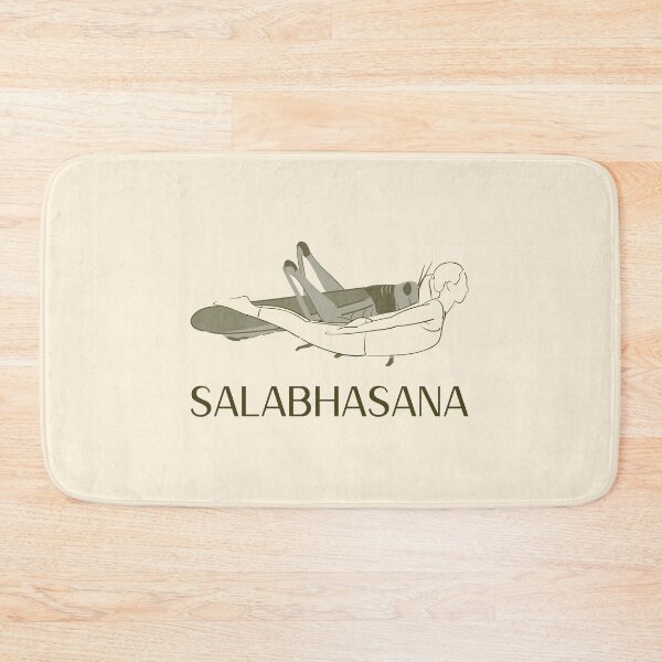 Item preview, Locust Yoga Pose Salabhasana – Strength and Balance Yoga Design designed and sold by WellspringXflow.