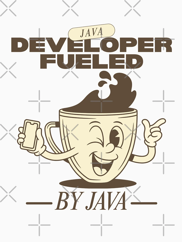 Thumbnail 6 of 6, Pullover Hoodie, Java developer fueled by java designed and sold by Peerless-Prime.