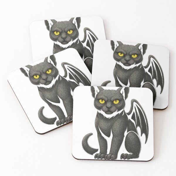 Item preview, Gargoyle Cat – Creepy Cute Gothic Statue Design designed and sold by best-2025.