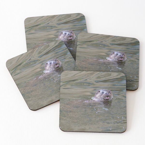 Item preview, River Otter in water designed and sold by Stephen Jarman.